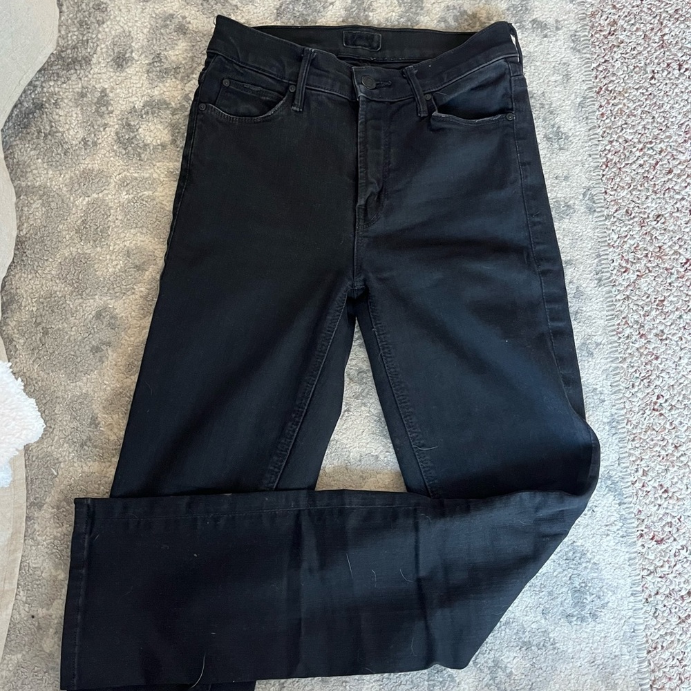 Mother Mid Rise Dazzler Ankle Jean